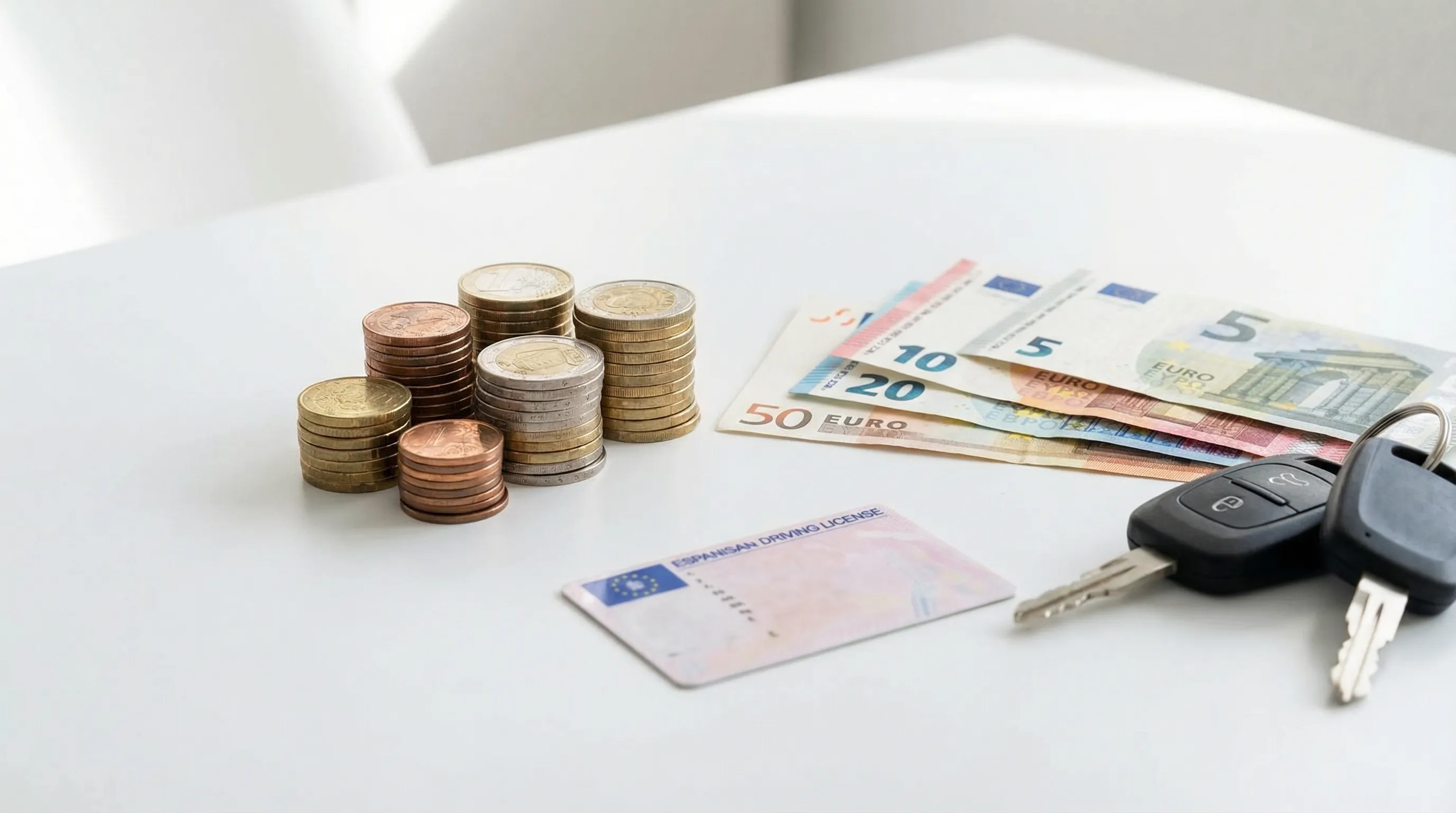 Desglose de costes para obtener el permiso de conducir en 2026